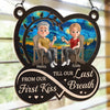Custom Window Hanging Suncatcher Ornament - Personalized Anniversary Wedding Gifts For Husband And Wife, Him And Her - Always Us, Always Love