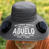 Sombrero Personalizado Con Ventiladores De Energía Solar - Regalos De Cumpleaños Personalizados Para Papá, Abuelo - Nada Supera Ser Llamado Abuelo