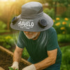 Sombrero Personalizado Con Ventiladores De Energía Solar - Regalos De Cumpleaños Personalizados Para Papá, Abuelo - Nada Supera Ser Llamado Abuelo