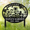 Custom Metal Garden Stake - Personalized Birthday Gifts For Mom, Grandma - Where Love Grows Daily