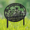 Custom Metal Garden Stake - Personalized Birthday Gifts For Mom, Grandma - Where Love Grows Daily