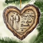 Custom Name Romantic Couple Gifts - Personalized Ornament