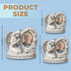 Custom Photo Acrylic Ornament - Personalized Memorial Sympathy Gifts For Loss Of Mom, Dad - A Beautiful Soul Remembered