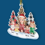 Custom Name Christmas Gifts for Families - Personalized Ornament