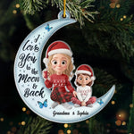 Custom Name Christmas Gifts for Grandma - Personalized Ornament
