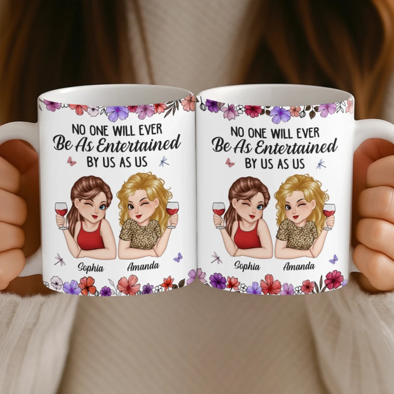 Custom Name Funny Friends Gifts for Women - Personalized Mugs