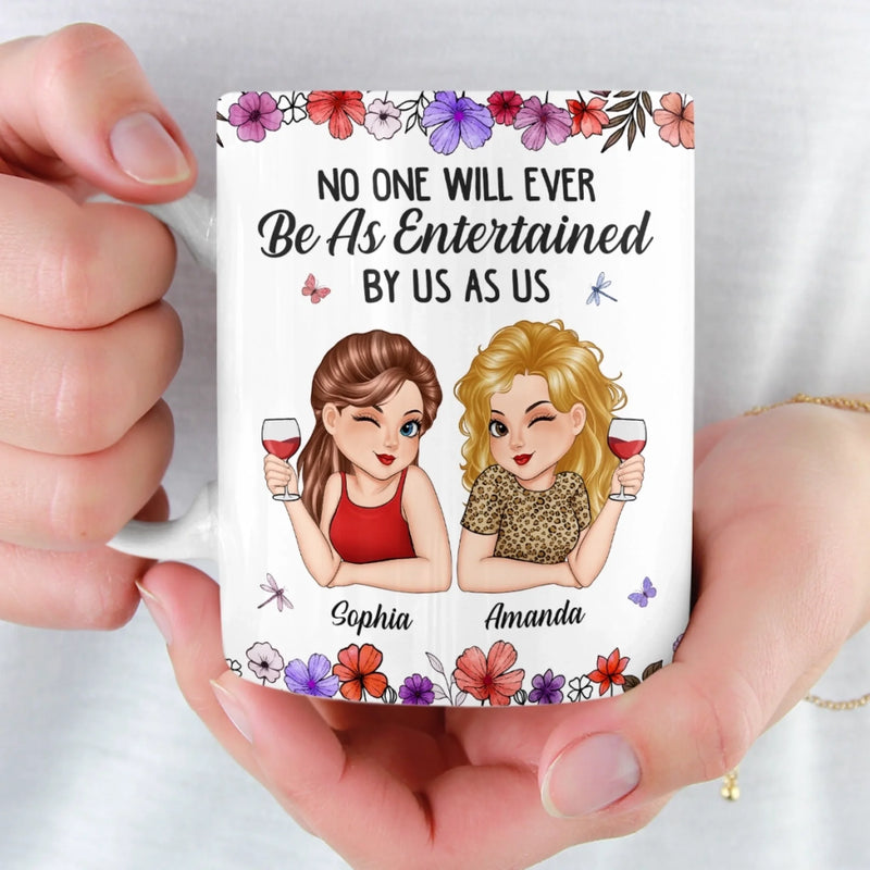 Custom Name Funny Friends Gifts for Women - Personalized Mugs