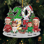 Custom Name Christmas Family Gifts - Personalized Ornament