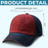 Custom Embroidered Effect Washed Denim Baseball Cap - Personalized Birthday Gifts For Dog Cat Lovers, Dog Dad And Mom, Cat Owners - Proud Dog Mom