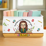 Custom Name Teacher Gifts - Personalized Foldable Fabric File Organizer