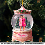 Custom Photo Christmas Gifts for Best Friends - Personalized Ornament