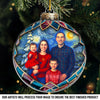 Custom Photo Acrylic Ornament - Personalized Christmas Birthday Gifts For Mom, Dad, Kids - Our Starry Christmas
