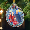 Custom Photo Acrylic Ornament - Personalized Christmas Birthday Gifts For Mom, Dad, Kids - Our Starry Christmas