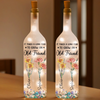 Custom Bottle Lamp - Personalized Best Friend Birthday Gifts For Women, Besties, Sisters, BFF - Timeless Friendship Glow