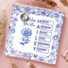 Custom Full-Print Jewelry Dish - Personalized Best Friend Birthday Gifts For Women, Besties, Sisters, BFF  - Blessed And Loved