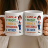 Custom Classroom Decor Mug - Personalized Retirement Gifts For Teachers, Women, Men - Bell’s Rung, I’m Done