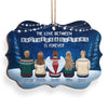Custom Wood Ornament - Personalized Christmas Birthday Gifts For Brother, Sister - Siblings Bound By Love