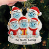 Custom Acrylic Ornament - Personalized Christmas Birthday Gifts For Mom, Dad, Kids - Our Merry Bunch