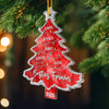 Custom Acrylic Ornament - Personalized Christmas Best Friend Birthday Gifts For Women, Besties, Sisters, BFF - Shining With Friendship