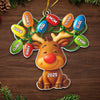 Custom Acrylic Ornament - Personalized Christmas Birthday Gifts For Mom, Dad, Kids - Our Reindeer Crew