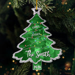 Custom Name Christmas Family Gifts - Personalized Ornament