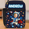 Custom Photo Kids Lunch Bag - Personalized Back To School Gifts For Kids - Ride Into Lunch With Magic