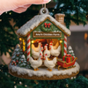 Custom Wood Ornament - Personalized Christmas Birthday Gifts For Women, Men - Merry Chickmas