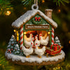 Custom Wood Ornament - Personalized Christmas Birthday Gifts For Women, Men - Merry Chickmas