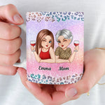 Custom Name Badass Daughter Gifts - Personalized Mugs
