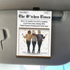 Custom Car Visor Clip - Personalized Best Friend Birthday Gifts For Women, Besties, Sisters, BFF - Partners In Fun Always