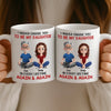 Custom Mug - Personalized Birthday Gifts For Mom, Dad, Daughter - My First Hero, My Forever Friend