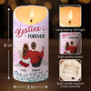 Custom LED Candle - Personalized Christmas Best Friend Birthday Gifts For Women, Besties, Sisters, BFF - You And Me, Always Us