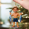 Custom Photo Acrylic Ornament - Personalized Christmas Birthday Fishing Gifts For Fisherman - Fish Whisperer