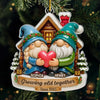 Custom Acrylic Ornament - Personalized Anniversary Christmas Wedding Gifts For Husband And Wife, Him And Her - Always Us, Always Love