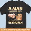 Custom Unisex T-shirt, Premium T-shirt, Hoodie - Personalized Birthday Gifts For Dog Cat Lovers, Dog Dad And Mom, Cat Owners - Forever My Feline Friend