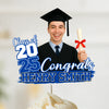 Custom Photo From Cap To Capital - Family Personalized Custom Cake Toppers - Graduation Gift For Family Members, Siblings, Brothers, Sisters
