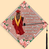 Behind You, All Your Memories - Family Personalized Custom Graduation Cap - Graduation Gift For Family Members, Siblings, Brothers, Sisters