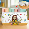 Custom Classroom Decor Book Storage Organizer - Personalized Back To School Gifts For Teachers - Teach Them, Love Them, Watch Them Grow