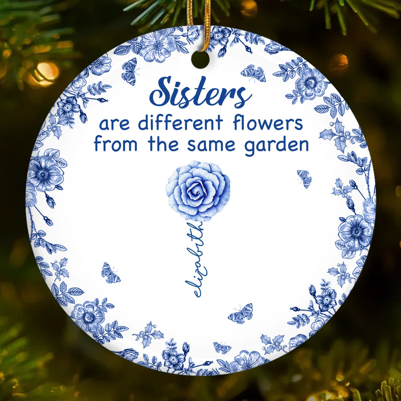 Custom Name Old Friend Gifts - Personalized Ceramic Ornament