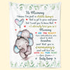 Already Your Baby, Forever Loved - Family Personalized Custom Blanket - Mother's Day, Baby Shower Gift, Gift For First Mom