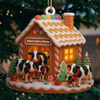 Custom Wood Ornament - Personalized Christmas Birthday Gifts For Women, Men - Life Is Better With Moo