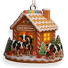 Custom Wood Ornament - Personalized Christmas Birthday Gifts For Women, Men - Life Is Better With Moo
