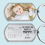 Custom Photo New Mom Gifts - Personalized Keychain