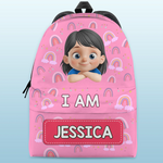 Custom Name Dinosaur Gifts for Kids - Personalized Kid Backpack