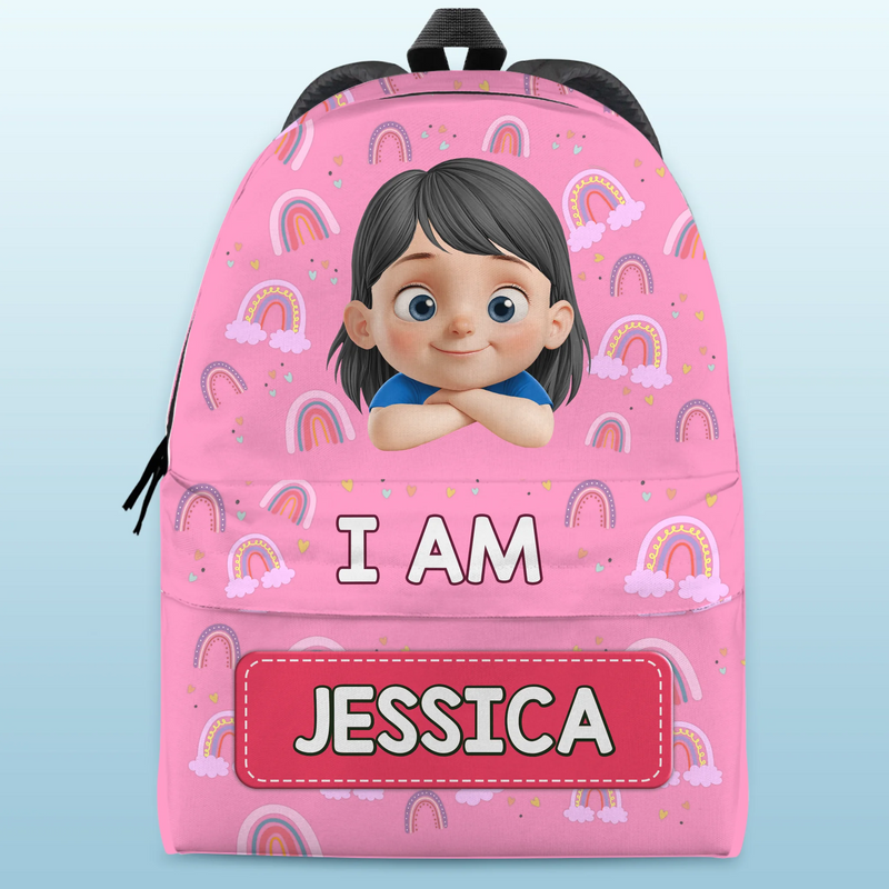 Custom Name Dinosaur Gifts for Kids - Personalized Kid Backpack