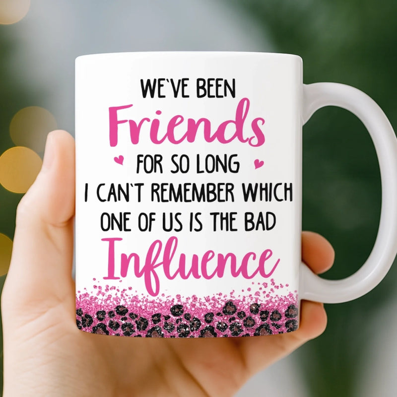 Custom Mug - Personalized Best Friend Christmas Birthday Gifts For Women, Besties, Sisters, BFF - Life Is Better With Besties