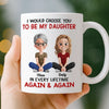 Custom Mug - Personalized Birthday Gifts For Mom, Dad, Daughter - Forever My Little Girl