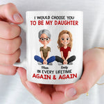 Custom Name Mother Daughter Gifts - Personalized Mugs