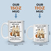 Custom Mug - Personalized Halloween Birthday Gifts For Women, Besties, Sisters, BFF - Ghostly Giggles With My Bestie