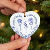 Custom Ceramic Ornament - Personalized Best Friend Birthday Gifts For Women, Besties, Sisters, BFF - Together Is My Favorite Place